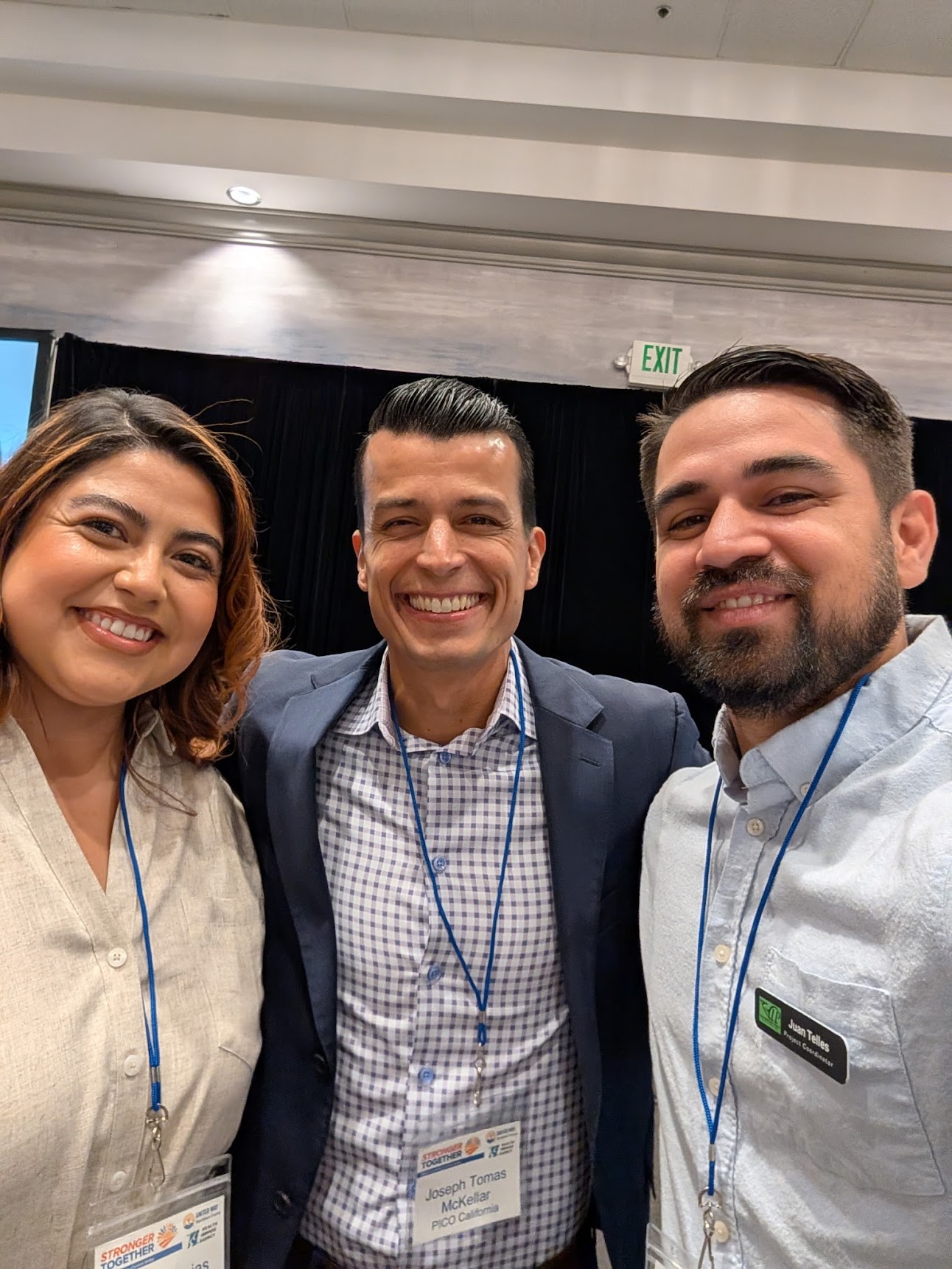 Juan Telles with community partners at a United Way convening