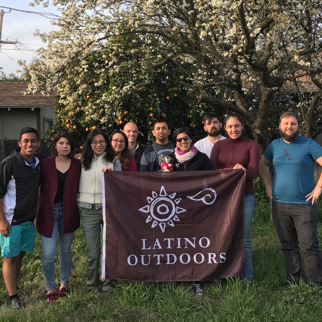 Juan with the Latino Outdoors group